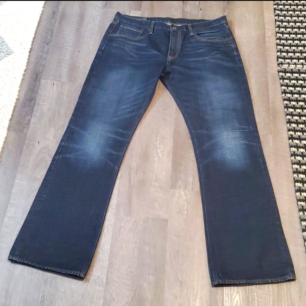 Armani Exchange Bootcut Fit Jeans Size 36L Dark washed